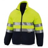 Forro polar de alta visibilidad amarillo/azul marino 288-FPFY/A MIX